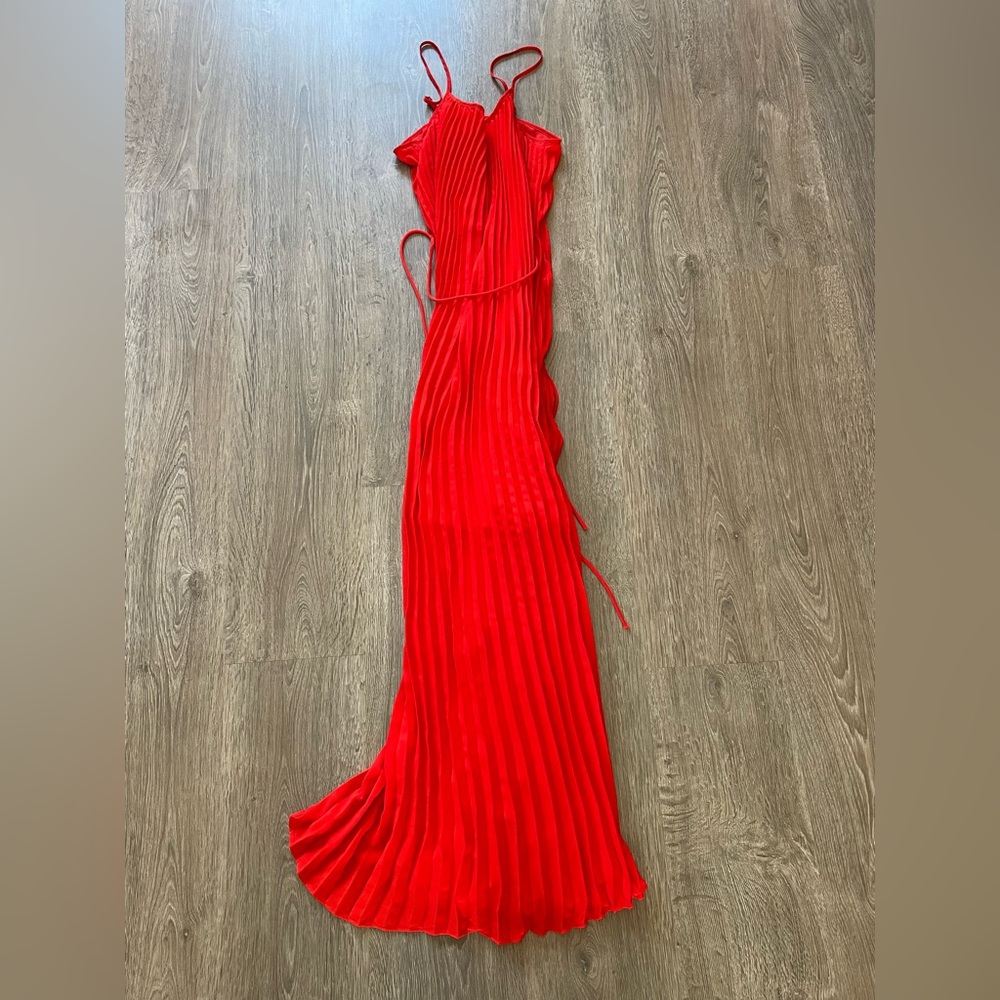 Orange dress